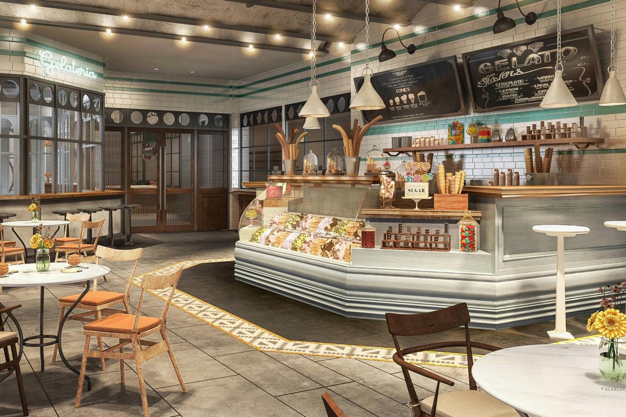 Marriott Resort Palm Jumeirah, Dubai Exterior photo 3D rendering of a coffee shop